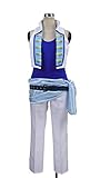 Osomatsu san Karamatsu Matsuno Blue Uniform Anime Cosplay Costume S002 (Male L)
