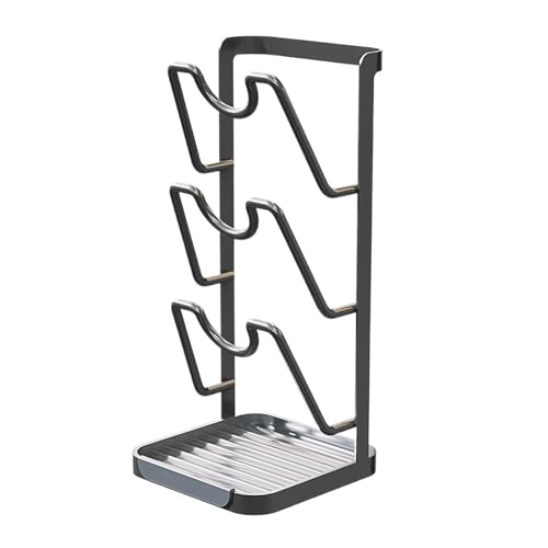 Range-couvercles multicouche pour plan de travail et placard de cuisine
