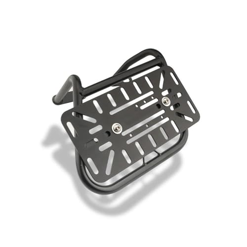 Support de selle moto en acier avec panneau rigide de protection latérale