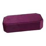 ORFOFE Caja de Joyería Octogonal de Terciopelo con Compartimentos y Tapa Antipolvo Organizador Compacto para Pendientes Anillos y Pulseras Almacenamiento Portátil para Viaje y Uso Diario