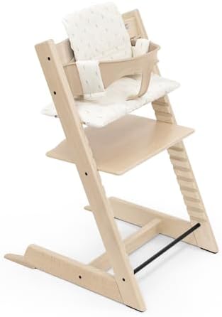 Trona Tripp Trapp de Stokke (Natural) con Cojín Clásico OCS (Whea...