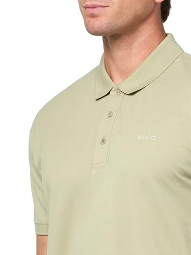 Camiseta polo para hombre Hugo, corte regular, manga corta miniatura 3