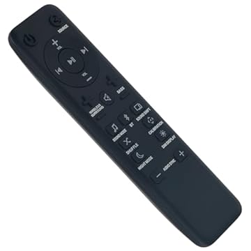 AIDITIYMI Substitua o controle remoto compatível com JBL Sound BAR 2.1/3.1/5.1 sistema de alto-falantes Soundbar JBLBAR51BLKAM JBLBAR21BLKAM JBLBAR31BLKAM JBLBAR31BLKEP JBLBAR21BLKEP JBLBAR51BLKEP