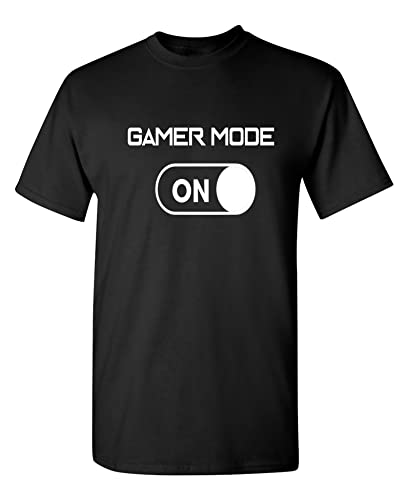T-shirt jeu vidéo sarcastique en coton pour gamer ados et adultes