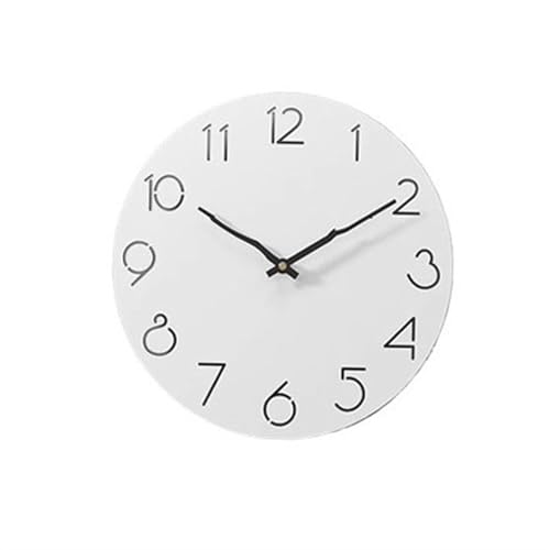 Horloge murale décorative sans perçage pour chambre d'enfant