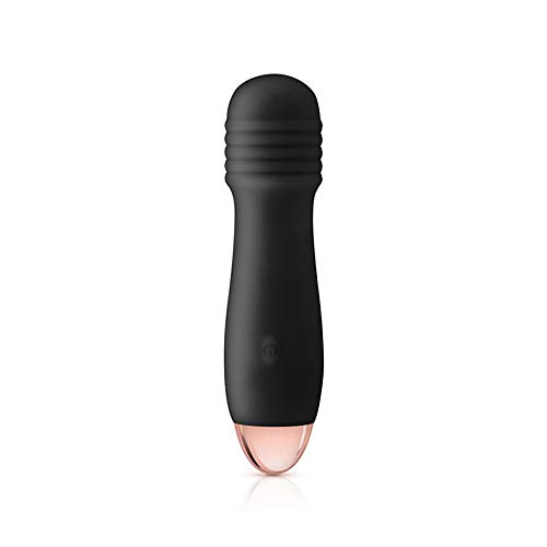 My First Vibromasseur Noir TĂŞte Ă Stries USB