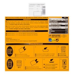 Alitas de pollo asadas Hacendado Pack 2 500 g