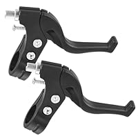 JiuXinYuKeJi 1 Paar Bremshebel Fahrrad Bremshebel Kinderfahrrad Bremsgriff, Universal Lenker Bremsen Ersatzteile Fahrrad Handgriff Lenker Bremshebels für Mountainbike Road Bike Meisten Fahrräder