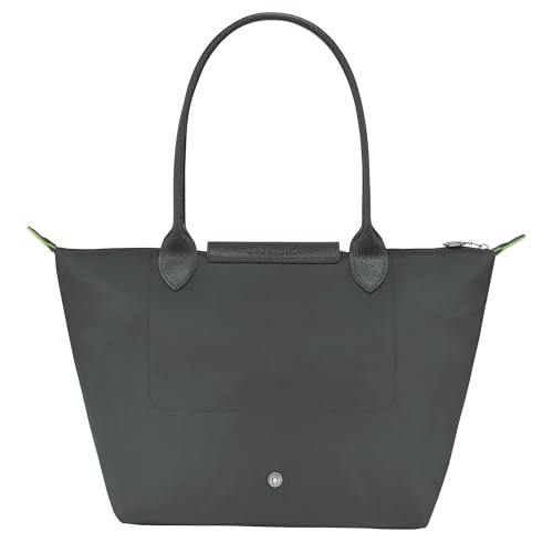 Longchamp 'Medium 'Le Pliage Green' Nylon Tote Shoulder Bag, Graphite3
