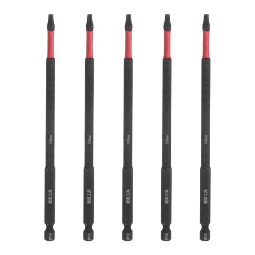 Brocas Torx T15 de 6 pulgadas con vástago hexagonal magnético de acero S2