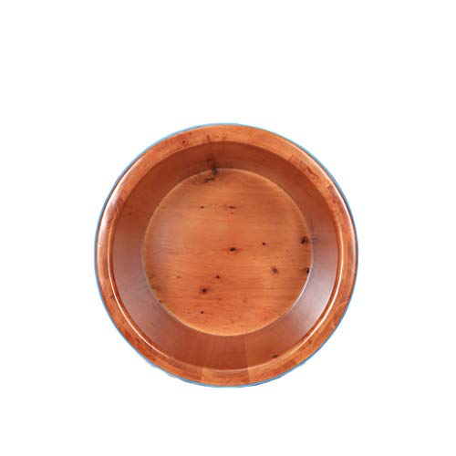 Barril de baño de pies de madera para pedicura miniatura 3