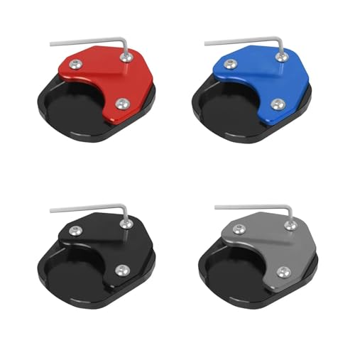 Plaque support béquille Tiger 660 extension en aluminium usiné
