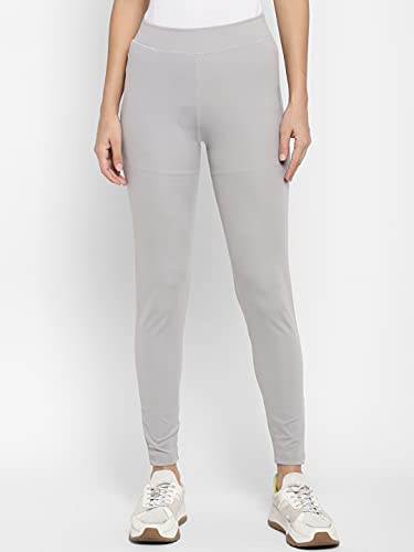 Image of Alan Jones Clothing Womens High Rise Stretchable Workout Ankle Length Tights