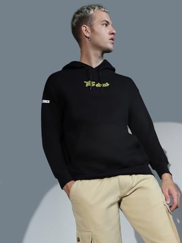 Image of Hubberholme White Men Oversized Hooded Sweatshirt HHMSSW23008 WH
