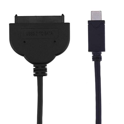 Cable adaptador USB 3.1 tipo C a SATA para disco duro 2.5"