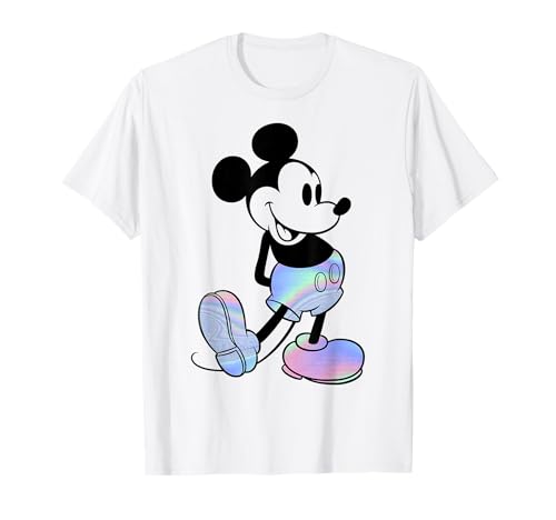 T-shirt Mickey Mouse holographique Disney idéal pour vos sorties urbaines