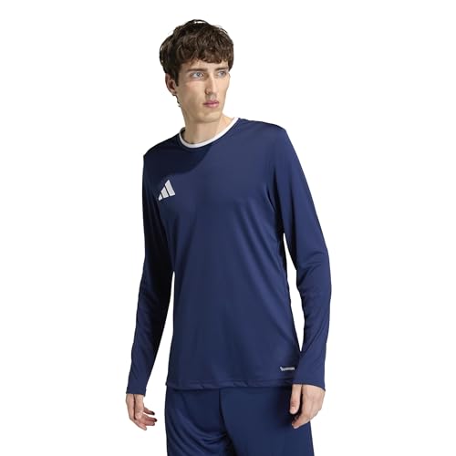 adidas Herren Entrada26 Long Sleeve Jersey Shirt, Team Navy Blue 2/White, XL – Ansicht 2