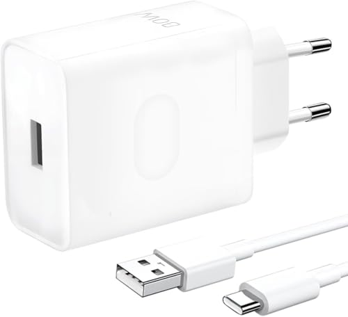 Chargeur rapide Supercharge 88 W pour Ho-nor & Hua-wei Chargeur USB C avec câble USB C 2 m 6 A pour Ho-nor Magic 6 Pro 6 Lite/Ho-nor 200, 400 Pro/Mate 60, 40, 30, P60, P40