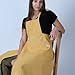 makemake Tools | Split-Leg Waterproof Unisex Pottery Apron for Pottery Artist | Ceramic Coveralls | Claypron | Florist Gown (Mustard Color)