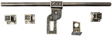 Adonai Hardware 16" "Ozias Brass Aldrop