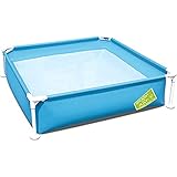 Bestway® My First Frame Pool 122 x 122 x 30,5 cm, eckig