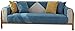 gepolsterte Sofabezüge,Gesteppter Sofabezug, wasserdichter Möbelschutzbezug, geeignet für Liegesessel, L-förmig, U-förmig, Ledersofas usw.,Navy blau,70*240cm