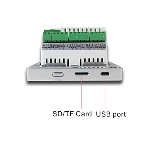 Ficha técnica VejiA Pantalla táctil Audio Panel de Pared Amplificador Smart Home Theatre Cine Sistema de música RS485 USB - Fernando Cortés