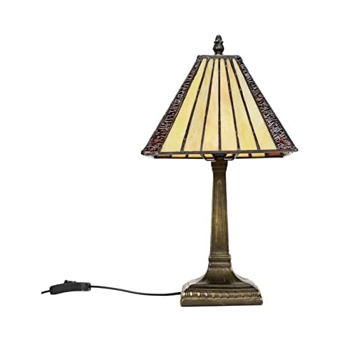 MiniSun Tiffany Style Stained Glass Table Lamp Cover