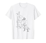 Disney Pixar The Good Dinosaur Butch Sketch Chest Portraits T-Shirt