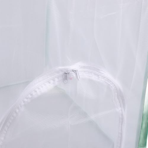 Enceinte de maillage de cage habitat de papillon rigide et transparente - 5