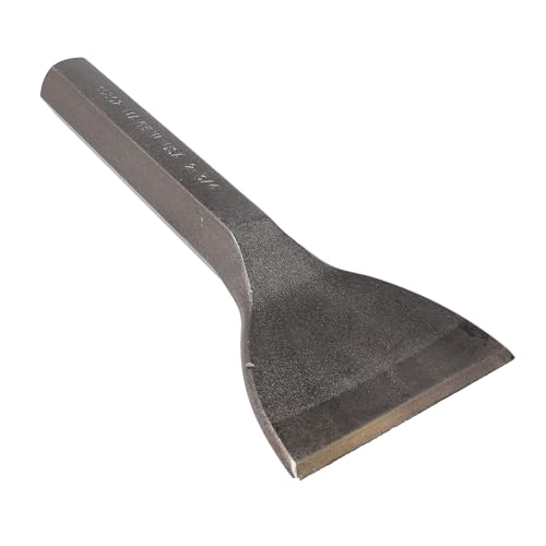 Image of Mayhew Tools 35802 Mason Chisel, 2-3 /4 inch x 7-1 /2 Carded, Shot Blast Finish
