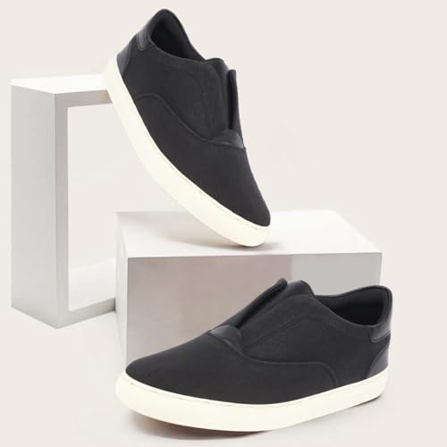 Image of FAUSTO Men Canvas Sneaker Pull-On Shoes