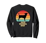 jack russell dad per jack russell terrier proprietari di cane uomini felpa