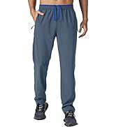BGOWATU Men's Outdoor Hiking Pants Lightweight Quick Dry Mountain Running Active Jogger Pants Zip...