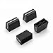 ezqnirk 10PCS 20 * 10 * 13mm Mixer Fader knob Mixer Volume Fader Cap Straight Slide Potentiometer Push Key Cap Inner Hole 4MM