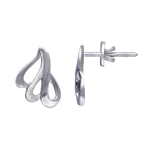 Joyalukkas Women's & Girl's 950 Platinum Stud Earrings - Image 2