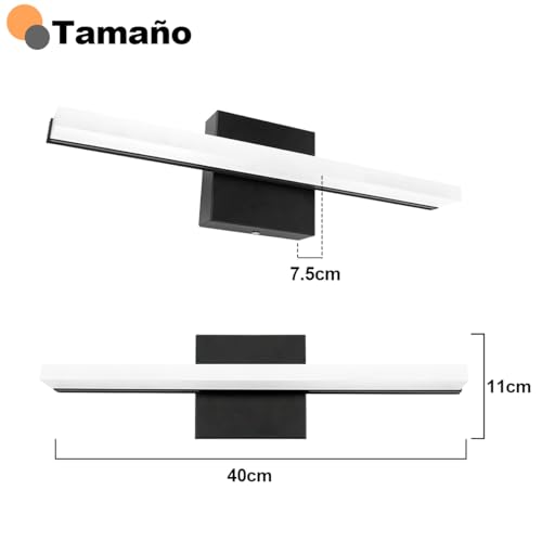 Recopilación de Lámparas para el espejo del cuarto de baño los 5 más buscados. 29 Imagen adicional