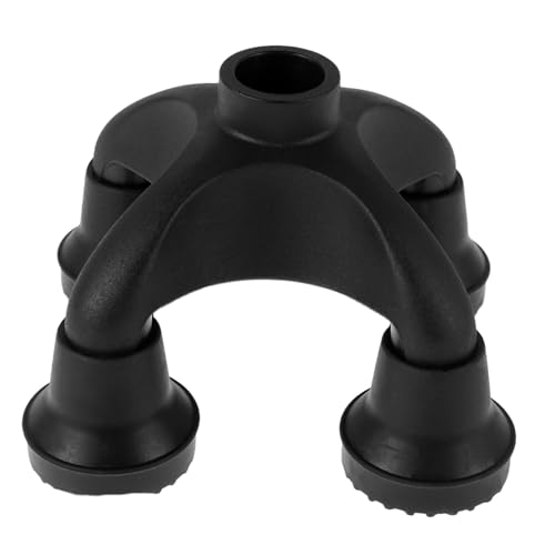 FOMIYES Non Slip Walking Stick Tips Trekking Pole Foot Cover Durable Crutch Feet Tips for Hiking and Elderly Cane Non Skid Protectors for Enhanced Stability