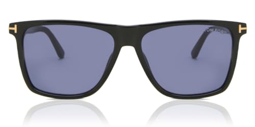 Tom Ford FLETCHER FT 0832 Shiny Black/Blue 57/15/145 men Sunglasses