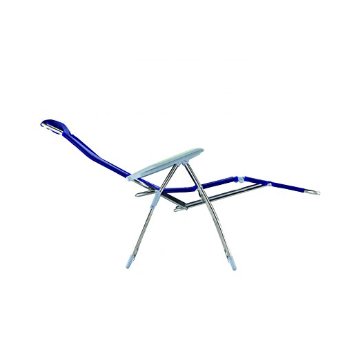 Fiam Sdraio Luna telaio alluminio texilene Bianco