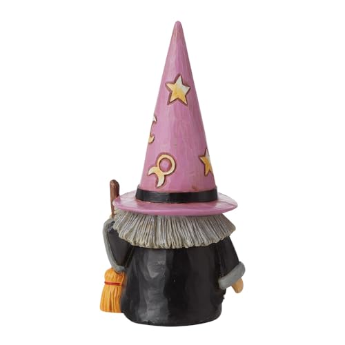 Enesco-Jim-Shore-Heartwood-Creek-Halloween-Witch-Way-Gnome-Figurine-65-Inch-Multicolor Enesco Jim Shore Heartwood Creek Halloween Witch Way Gnome Figurine 65 Inch Multicolor