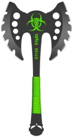 Miniatura 4 de Zombie Killer Recon Hacha de lanzamiento de doble cabeza