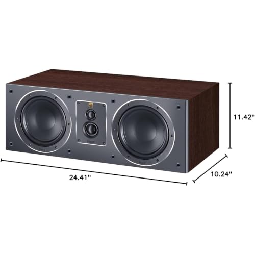 Image of Magnat Signature Center 53 180W 3-Way Bass Reflex Speaker, Mocca