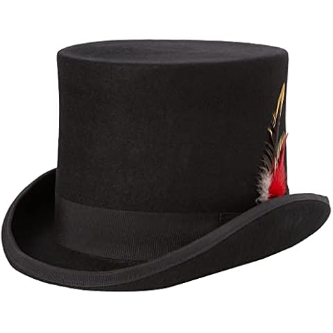 AB Hats Handmade Wool Satin Lined Top Hat Cover
