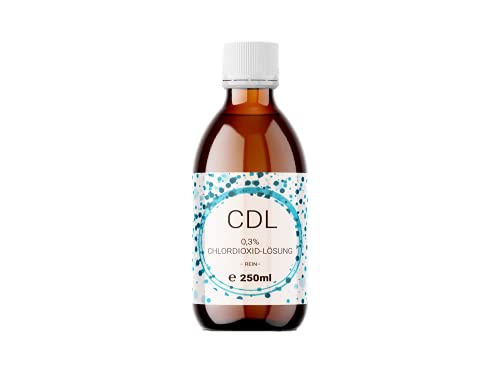 MTi products 250ml CDL/CDs Chlordioxid 0,3% Lösung, Glasflasche in Apothekenqualität, mit Dosiertropfer! Cover