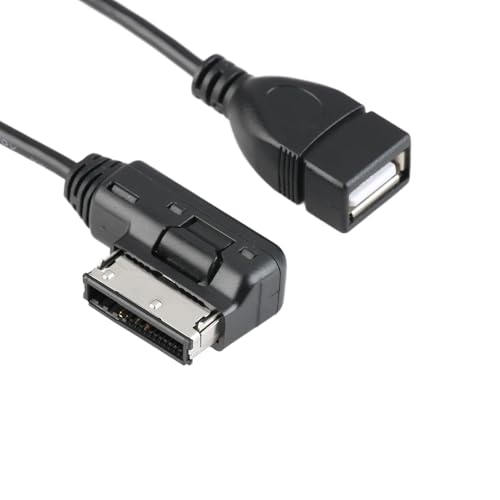 Pennle Adaptateur de Câble AUX Audio USB AMI MDI MMI, Adaptateur de Câble MP3 Compatible Interface de Musique Au^di A3 A4L A5 A6L A8 Q5 Q7 R8 TT Interface...