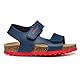 Geox Baby-Jungen B CHALKI Boy Sandal, Navy/Red, 24 EU