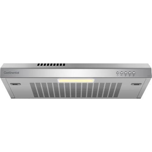 Continental DC6PG Depurador de Ar de Parede Inox 60 x 45 x 8,5 cm 3 Velocidades 130 m³/h