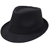 Simplicity Unisex Timelessly Classic Manhattan Fedora Hat