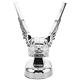 Abaodam Auto Motorhauben Emblem Adler Kunststoff Langlebige Motorhauben Dekoration Passend für Fahrzeugmodelle Stilvolles Auto Logo für Individuelle Fahrzeugoptik